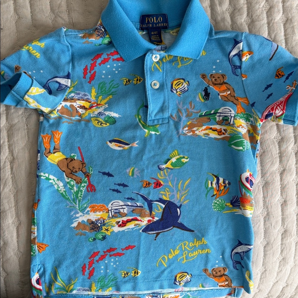 Polo by Ralph Lauren Kids Aquatic Adventure Polo Shirt